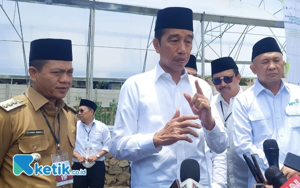 Thumbnail Berita - Presiden Jokowi Kagumi Model Bisnis Kopontren Al-Ittifaq Kabupaten Bandung