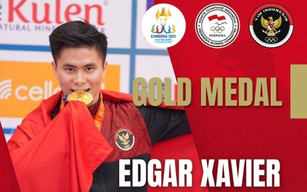 Thumbnail Berita - SEA Games 2023, Edgar Sumbang Emas Kedua dari Wushu 