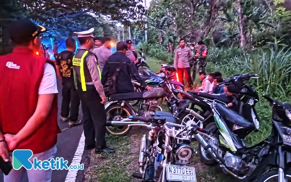 Polres Malang Bubarkan Balap Liar di Jalur Lintas Selatan Pansela