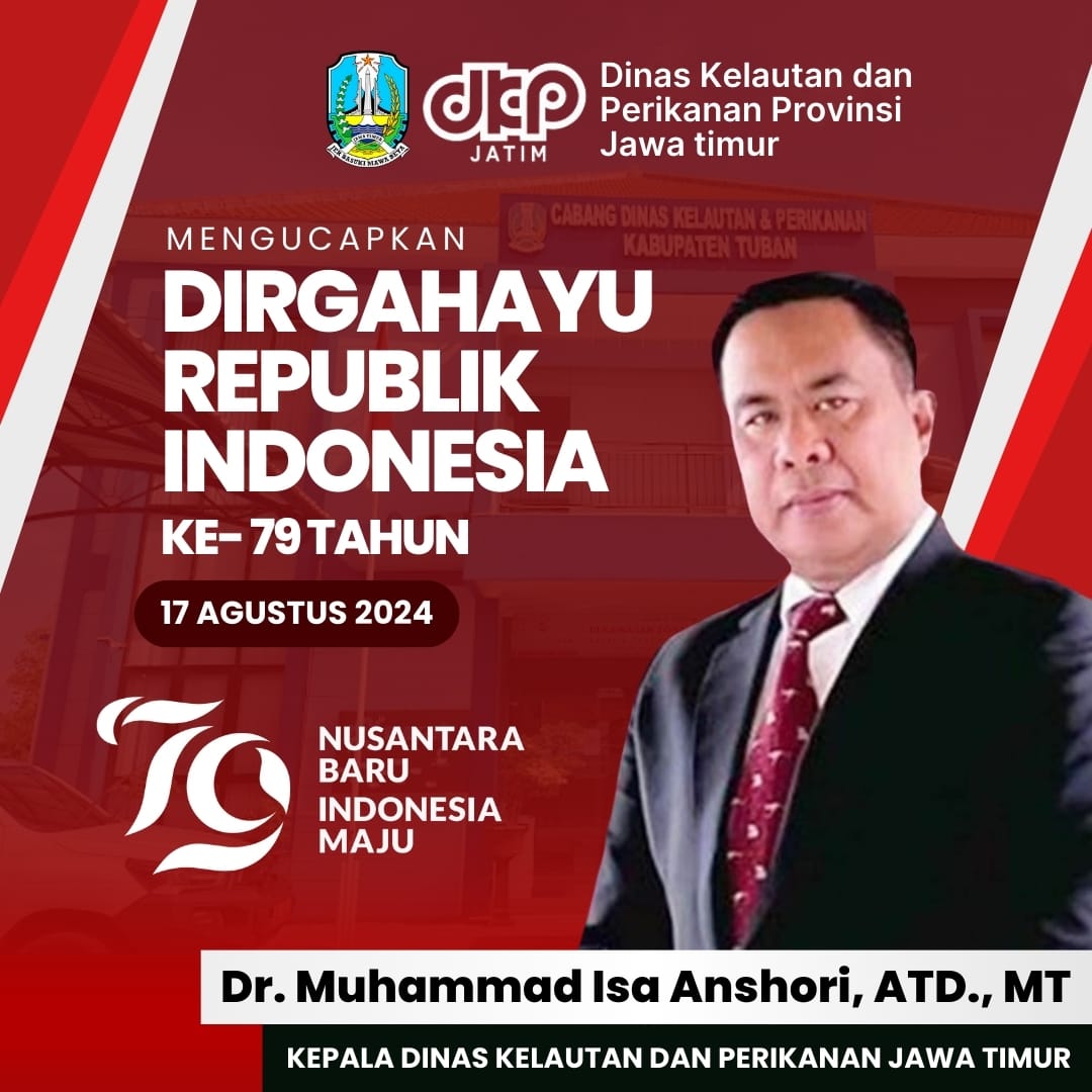 Ucapan Dirgahayu Republik Indonesia ke-79 oleh Dr. Muhammad Isa Anshori, ATD., MT