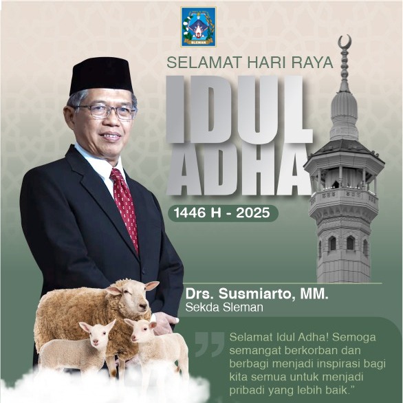 Ucapan Selamat Hari Raya Idul Adha 1446H oleh Drs. Susmiarto M.M