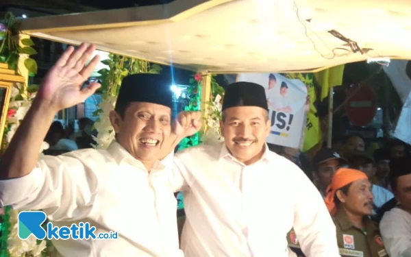 Thumbnail Usung Tagline Malang Gemilang, Gunawan - dr Umar Daftar ke KPU Kabupaten Malang