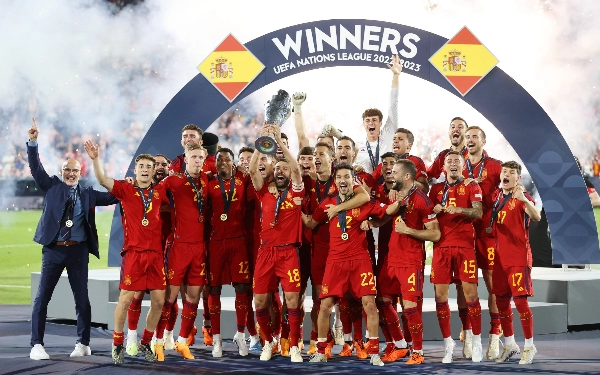 Thumbnail Berita - Taklukkan Kroasia, Spanyol Juara UEFA Nations League  2023