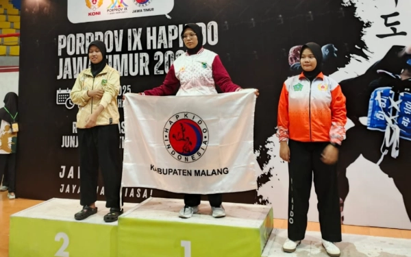 Porprov Jatim 2025, Kabupaten Malang Raih 2 Medali dari Cabor Hapkido