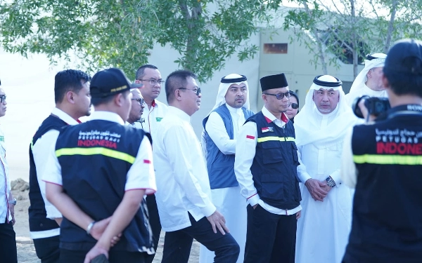 Panitia Haji Terus Pantau Progres Persiapan Fasilitas Arafah-Mina