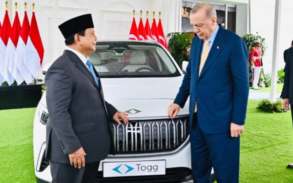 Thumbnail Berita - Mobil Listrik Togg T10X Jadi Bukti Kedekatan Presiden Erdoğan dan Presiden Prabowo