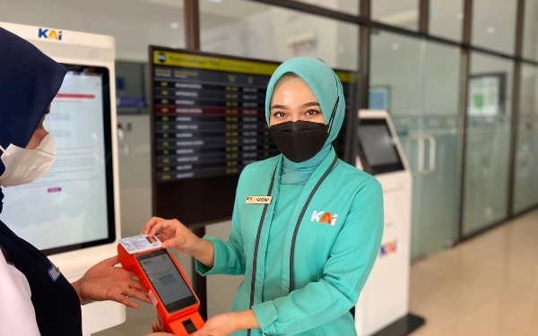 Thumbnail Berita - Stasiun Malang Terapkan  Face Recognition Boarding Gate