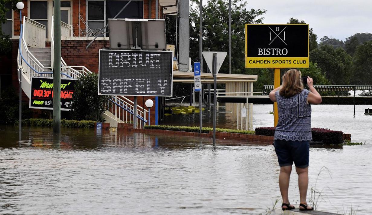 Banjir Bandang di Sydney Masyarakat Diimbau Mengungsi
