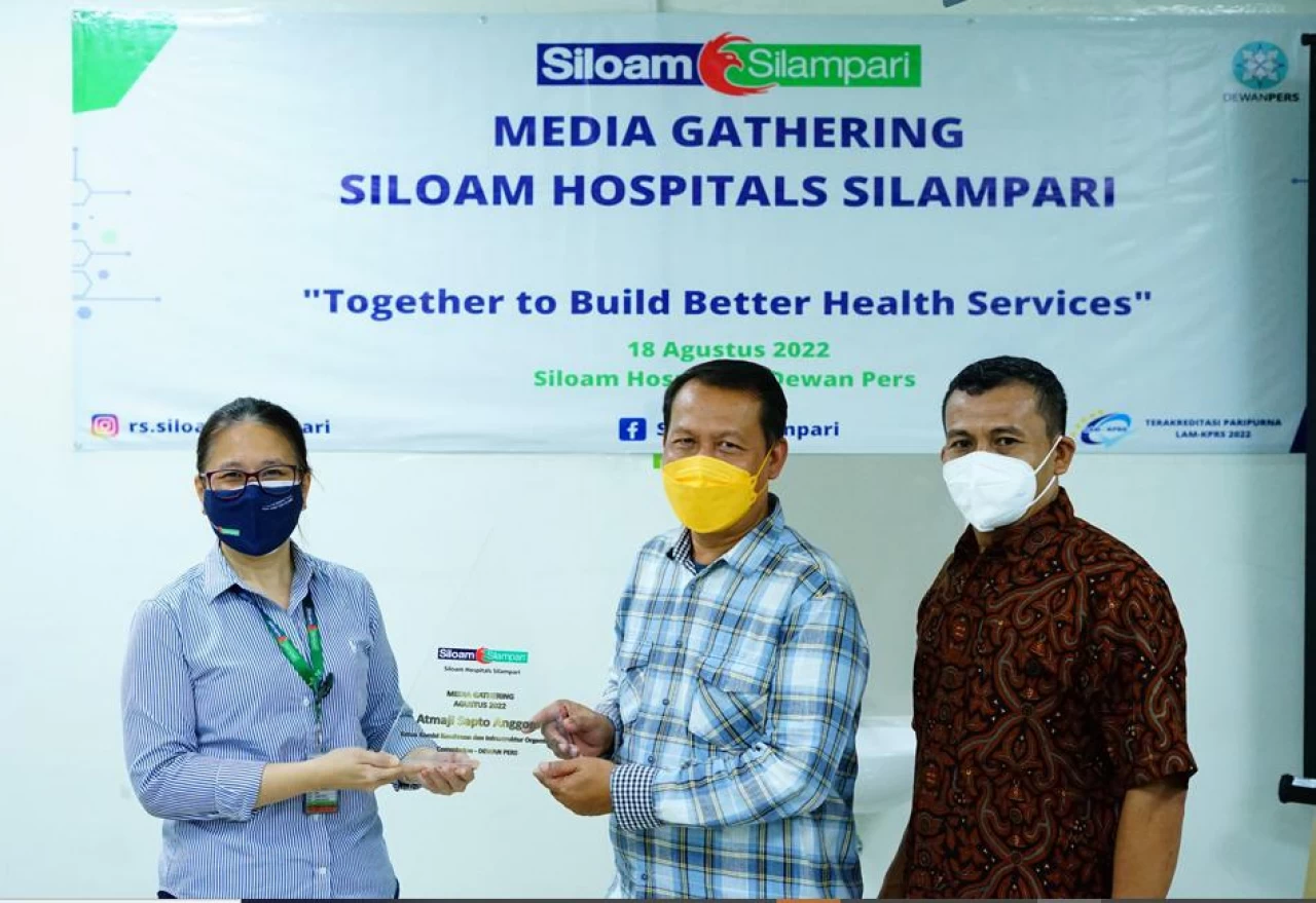 Foto Kegiatan media gathering Siloam Silampari dengan wartawan. (Foto: Dok. Dewan Pers) 