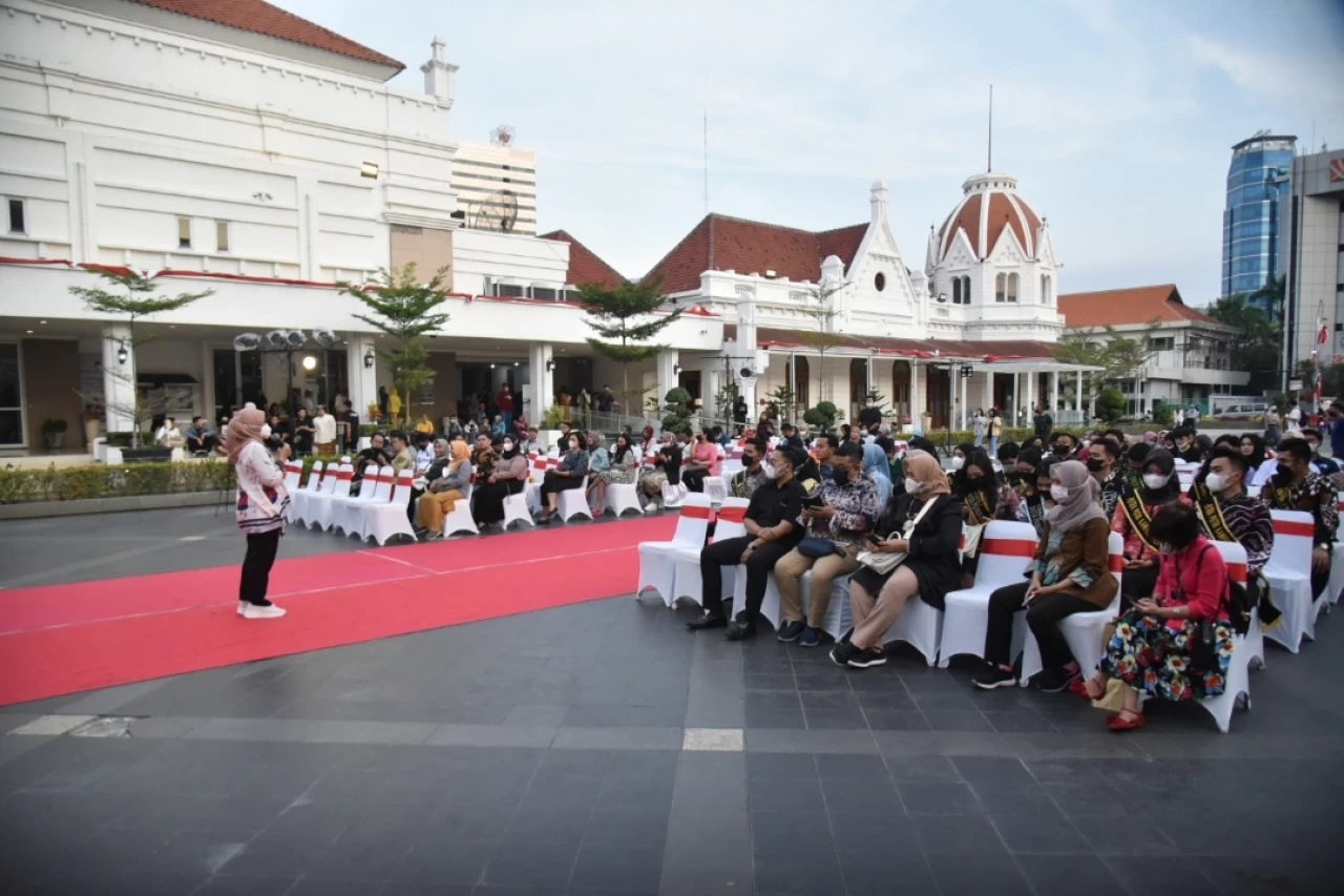 Foto Cak Ning Surabaya. (Foto: Humas Pemkot Surabaya) 