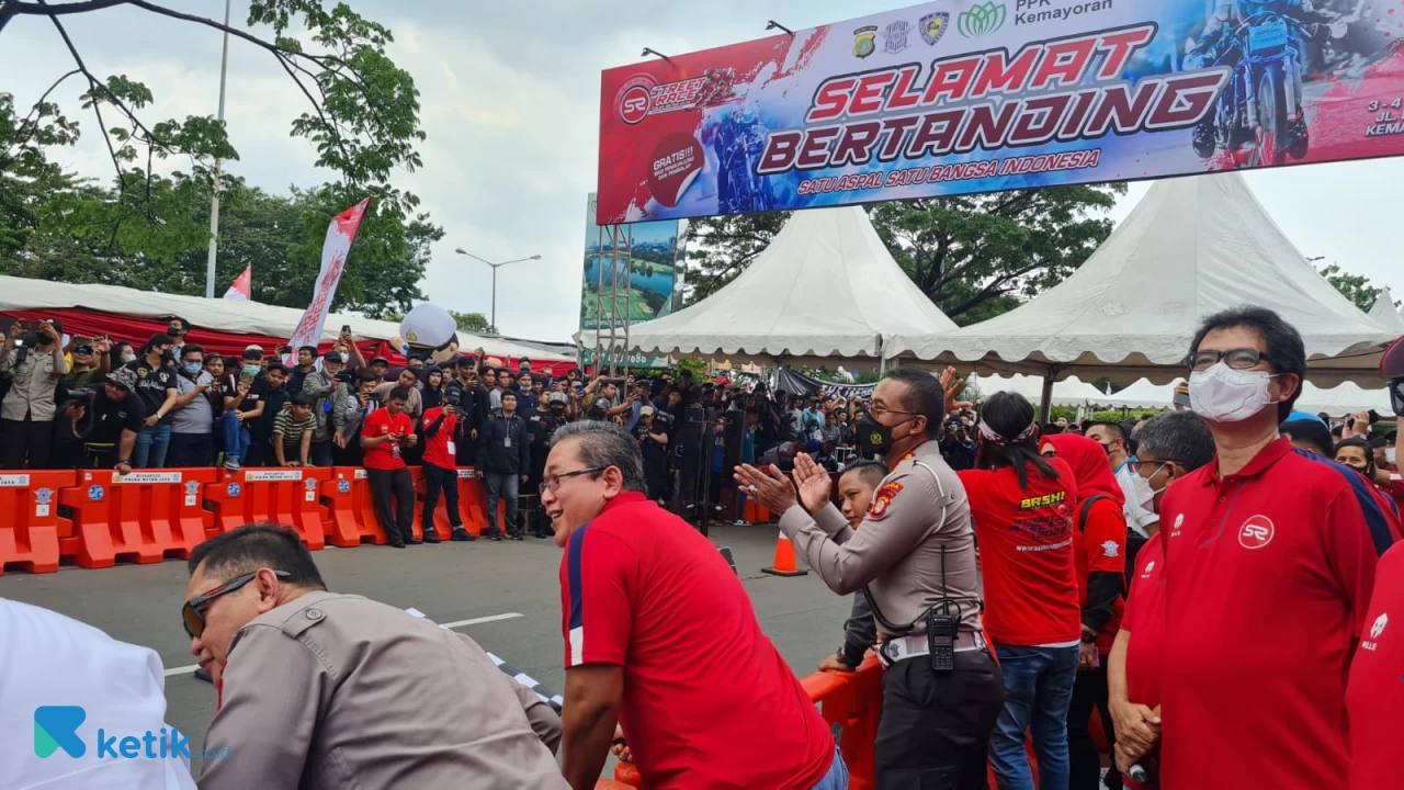 Foto Street Race Polda Metro Jaya seri Keempat. (Foto: dok. Ketik.co.id)