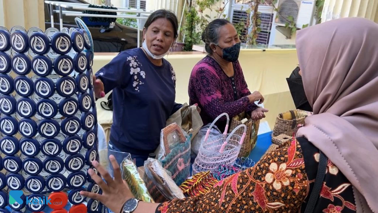 Foto Pameran Kantah Surabaya 2 di Jalan Tunjungan. (Foto: Ketik.co.id)