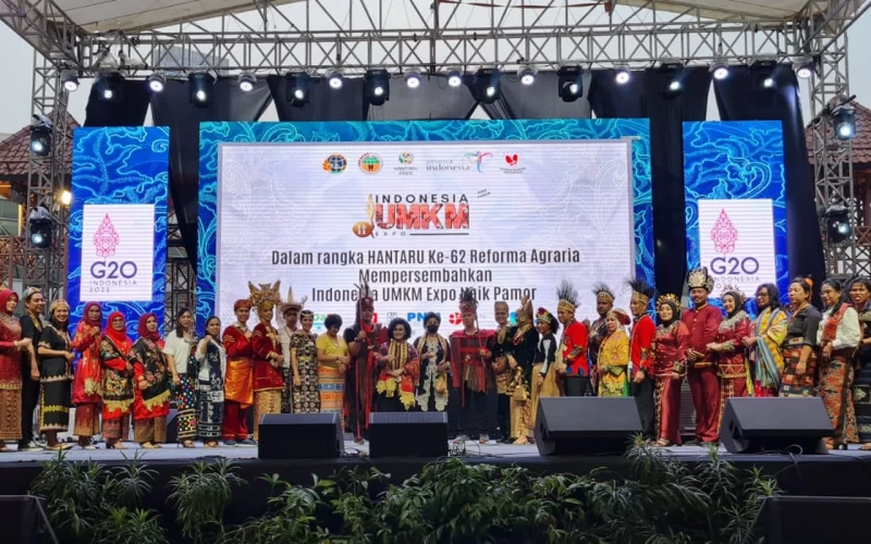 Thumbnail Berita - Semarak! Indonesia UMKM Expo Tampilkan Tari Budaya dari Sabang-Merauke