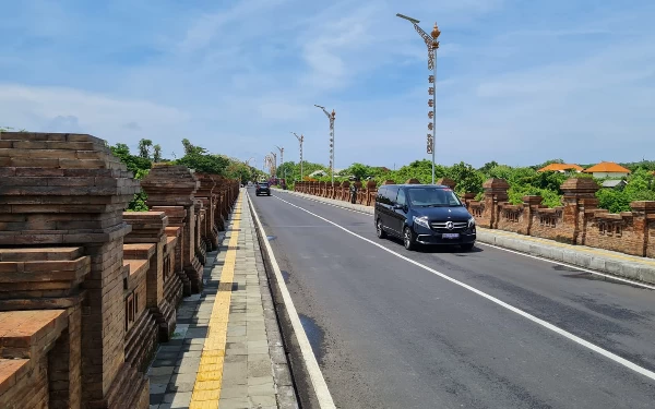 Foto Jalan menuju venue utama KTT G20. (Foto: ketik.co.id)