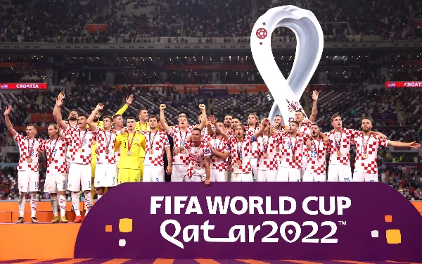Thumbnail Berita - Kroasia Raih Peringkat Ketiga Piala Dunia, Modric Belum Mau Pensiun