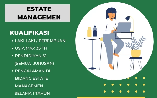 Foto Lowongan kerja posisi estate management PT Bukit Indah Permai (sumber: bukitindahpermai.id)