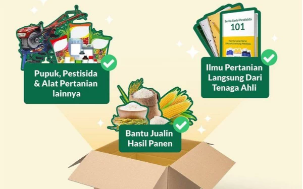 Foto Bantuan pendampingan petani ala Eratani.