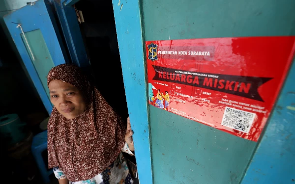 Foto Potret warga miskin di Kota Surabaya. (Foto: Humas Pemkot Surabaya)