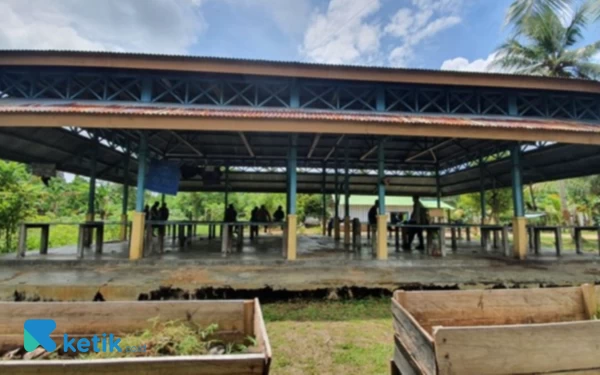 Foto Pasar Rakyat Kambala sebelum di renovasi (foto.humas pemda)