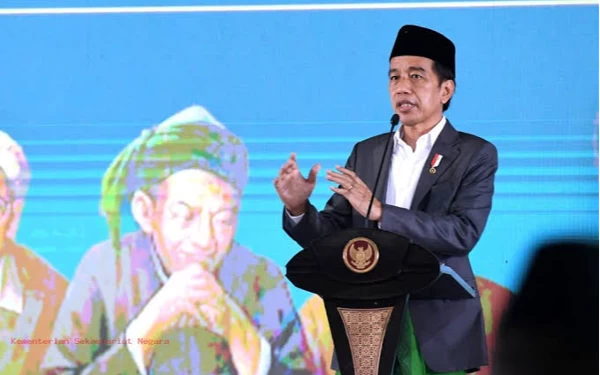 Jokowi: Di Abad Kedua, NU Jadi Teladan Keislaman yang Moderat
