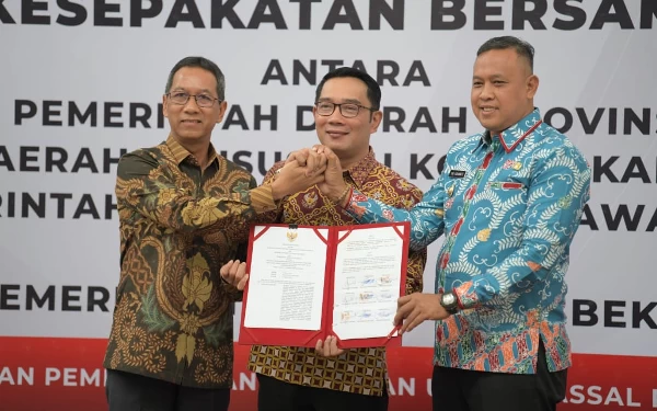 Thumbnail Berita - Ridwan Kamil: Kabar Gembira! Kota Bekasi Bakal Punya MRT 