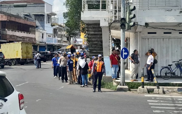 Foto Potret Jalan Samanhudi, Kabupaten Jember (Foto: Dishub Jember)