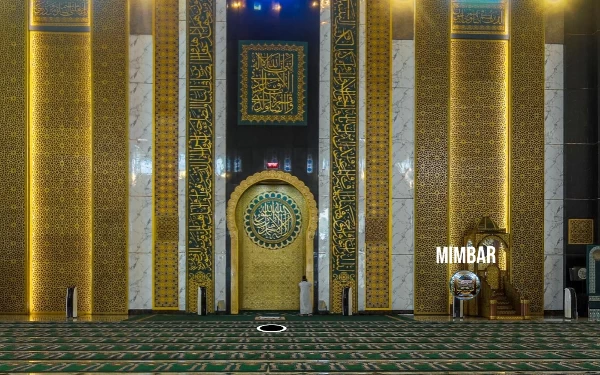 Foto Virtual tour Masjid Nasional Al Akbar Surabaya. (Foto: Tangkapan layar virtual tour)