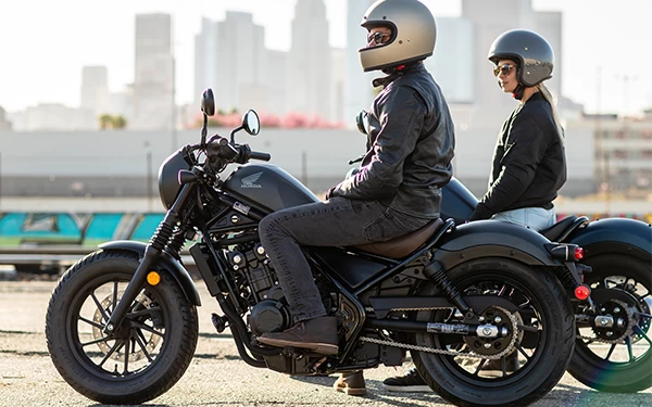 Foto Motor cruiser milik Honda dengan nama Honda Rebel. (Foto: AHM)