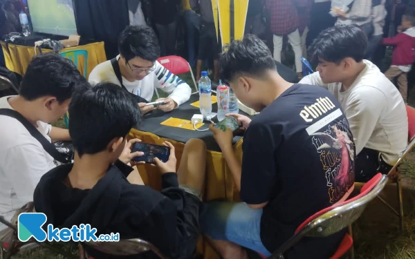 Foto Peserta IESPA Ramadan Cup 2023 saat berkompetisi di game Mobile Legends (Foto: IESPA Jember for Ketik.co.id)