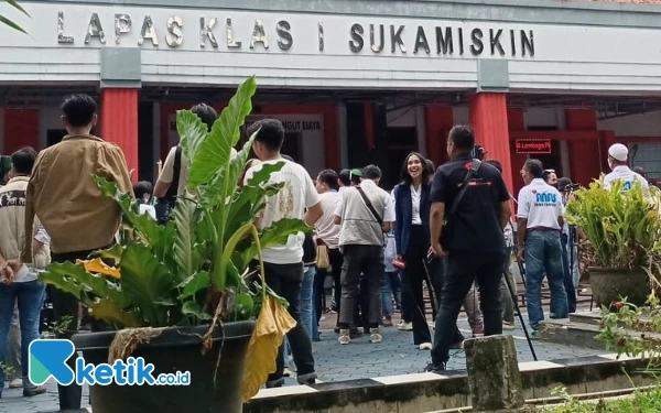 Foto Lapas Sukamiskin Bandung. (Foto:Iwa/Ketik.co.id)