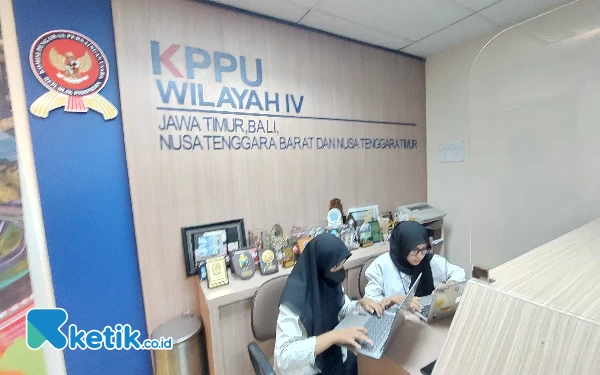 Foto Suasana kantor KPPU (14/4/2023). (Foto: Husni Habib/Ketik.co.id)