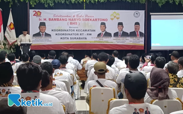 Thumbnail Berita - DPC Gerindra Surabaya Bekali Tim Pemenangan Pendidikan Politik dan Kebangsaan
