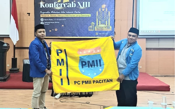 Aklamasi, Riko Andi Nahkoda Baru PC PMII Pacitan Periode 2023-2024