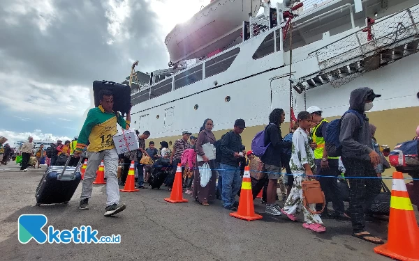 H+6 Lebaran Penumpang Pelabuhan Tanjung Perak Meningkat 30,68 Persen