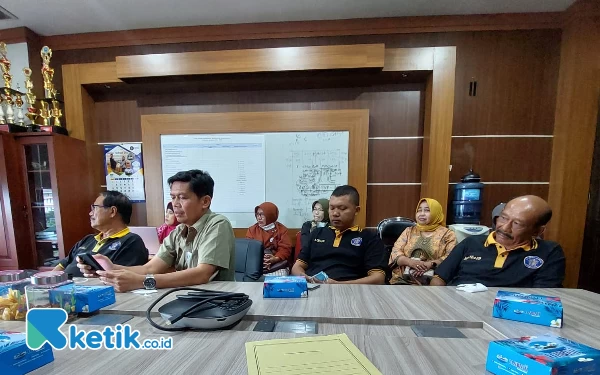 Foto Diskusi Pengurus IKA UB Jatim bersama Wakil Rektor Bidang Kemahasiswaan, Alumni dan Kerjasama Universitas Brawijaya.