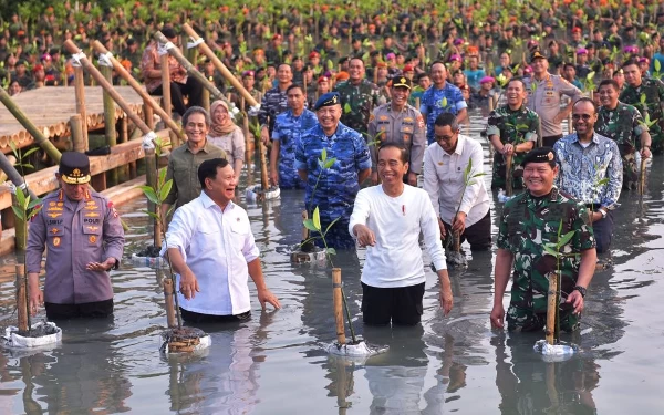 Thumbnail Berita - TNI Tanam 1 Juta Mangrove di 37 Provinsi Secara Serentak