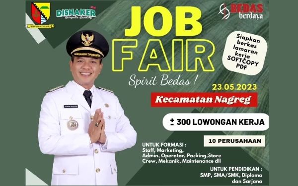 Thumbnail Berita - Info Loker: Job Fair Disnaker Kabupaten Bandung Hadir di Kecamatan Nagreg