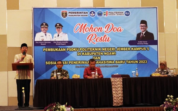 Thumbnail Berita - Polije Ngawi Buka Pendaftaran Maba, Mas Antok: Ciptakan SDM Unggul