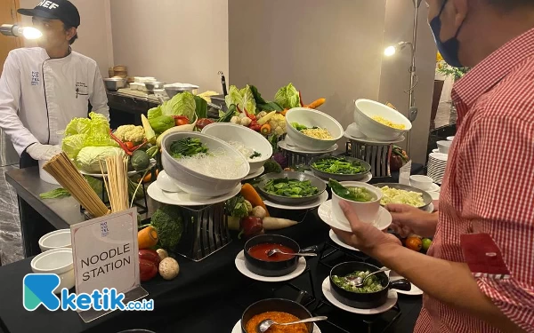 Foto Berbagai macam menu mie yang tersedia. (Foto: Shinta Miranda/Ketik.co.id)