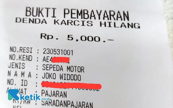 Tiket Parkir Hilang, Joko Widodo Kena Denda di Madiun, Begini Kronologinya