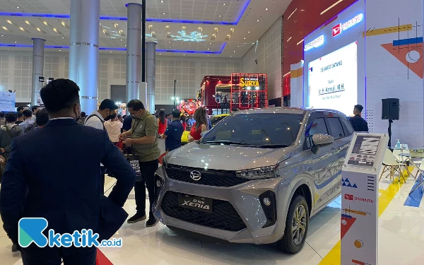 Foto Booth milik Daihatsu di IIMS 2023. (Foto: Shinta Miranda/Ketik.co.id)