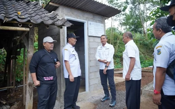 Ciptakan Keluarga Sehat, Pemkab Pacitan Bangun 1.083 Unit Jamban