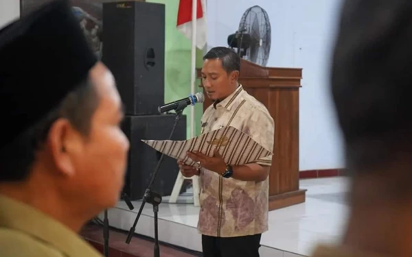 Bupati Pacitan Kukuhkan Satlinmas, Ini Pesannya