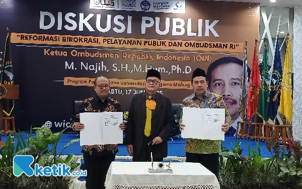 Universitas Widyagama Canangkan Pengawasan Aduan Layanan Publik Bersama Ombudsman RI