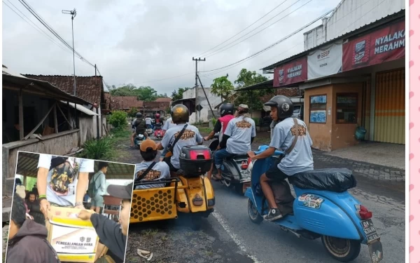 Thumbnail Acara Vepa Berubah Total,  Doorprize Dilelang untuk Korban Banjir Lumajang