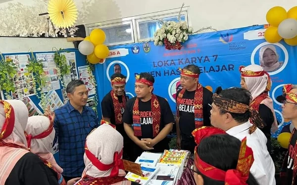 Panen Hasil Belajar Pendidikan Guru Penggerak, Bupati Aji Minta Massifkan Produk di Sekolah-Sekolah