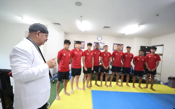 Foto Para pemain seleksi Timnas U-17 menjalani tes kesehatan (10/7/2023). (Foto: PSSI.org)