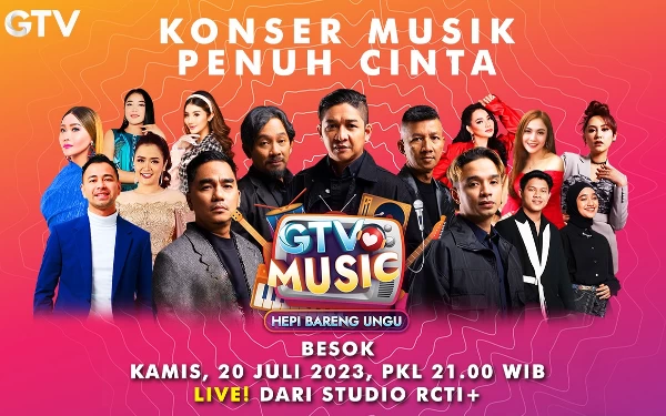 Yuk Nostalgia Bareng, GTV Hadirkan Konser Ungu Malam Ini, Ramaikan!