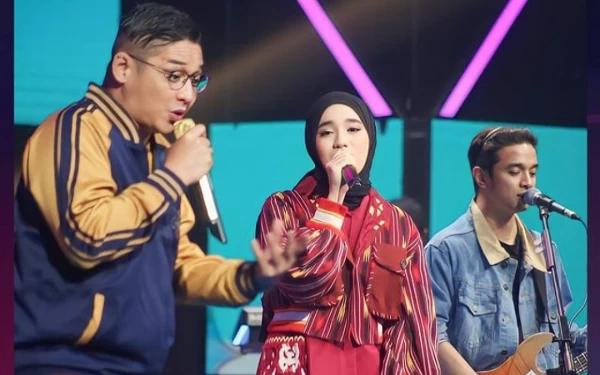 Foto Ungu duet dengan Nabila (Foto: IG IGTV)