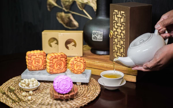 Foto Ah Yat Abalone Malang  hadirkan mooncake spesial untuk Mooncake Festival (Foto: HARRIS Hotel Malang)